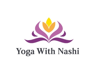 Yoga with Nashi logo design by nehel