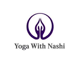 Yoga with Nashi logo design by nehel