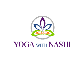 Yoga with Nashi logo design by THOR_