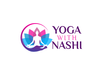 Yoga with Nashi logo design by THOR_