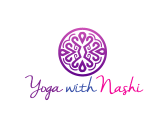 Yoga with Nashi logo design by THOR_