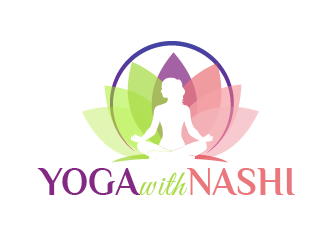 Yoga with Nashi logo design by THOR_