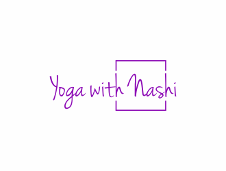 Yoga with Nashi logo design by ammad
