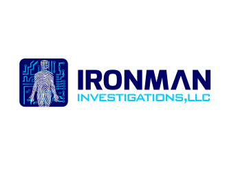 Ironman Investigations, LLC logo design by YONK