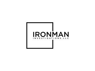 Ironman Investigations, LLC logo design by L E V A R