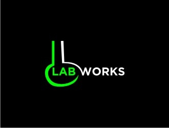 Lab Works Inc. logo design by bricton