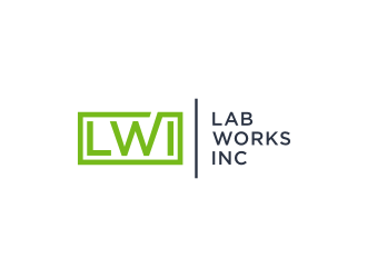 Lab Works Inc. logo design by Susanti