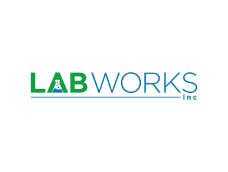 Lab Works Inc. logo design by Shina