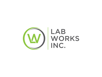Lab Works Inc. logo design by salis17