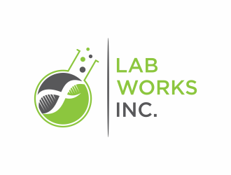 Lab Works Inc. logo design by savana