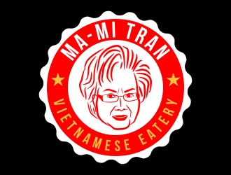 ma-mi TRAN vietnamese eatery logo design by Dakon