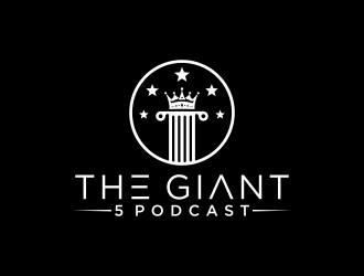 The Giant 5 Podcast logo design by Shina