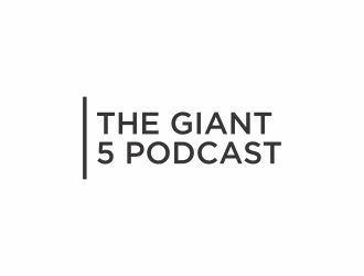 The Giant 5 Podcast logo design by hopee