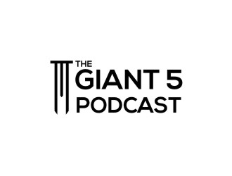 The Giant 5 Podcast logo design by dibyo