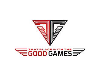 That Place With The Good Games logo design by Shina