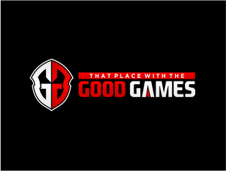 That Place With The Good Games logo design by evdesign