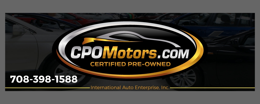 CPO Motors logo zip logo design by Gelotine