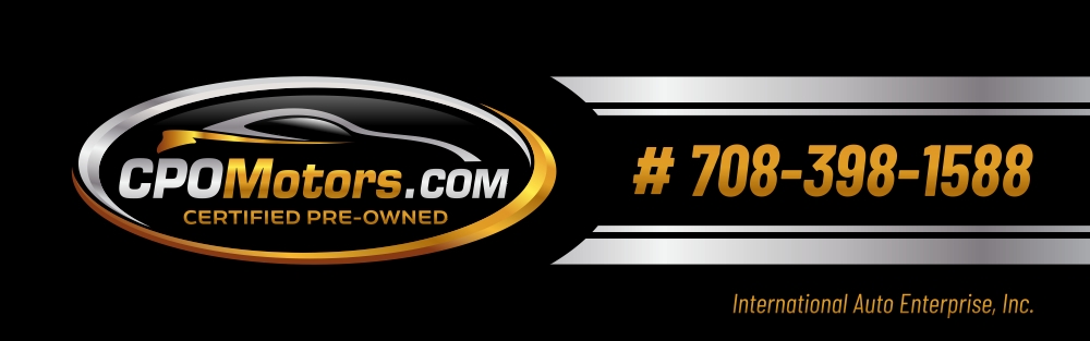 CPO Motors logo zip logo design by yogilegi