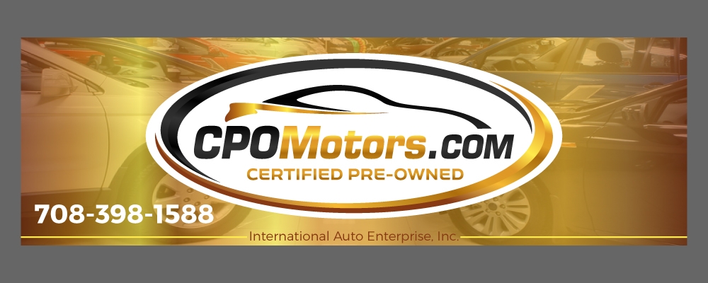 CPO Motors logo zip logo design by Gelotine