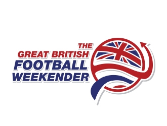 The Great British Football Weekender logo design by Eliben