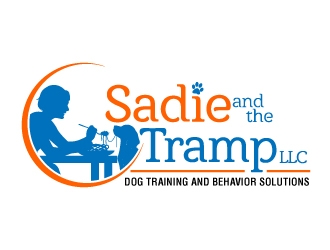 Sadie and the Tramp LLC, dog training and behavior solutions  logo design by jaize