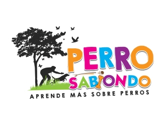Perro Sabiondo logo design by Eliben