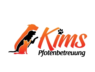 Kims Pfotenbetreuung logo design by jaize