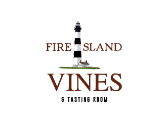 FIRE ISLAND VINES & TASTING ROOM logo design by Roco_FM