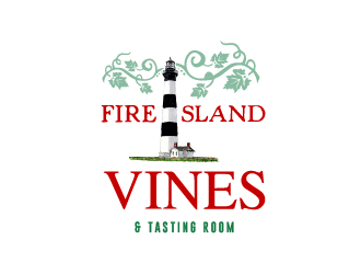 FIRE ISLAND VINES & TASTING ROOM logo design by Roco_FM