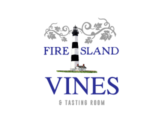 FIRE ISLAND VINES & TASTING ROOM logo design by Roco_FM