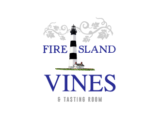 FIRE ISLAND VINES & TASTING ROOM logo design by Roco_FM