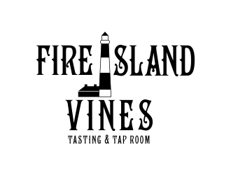 FIRE ISLAND VINES & TASTING ROOM logo design by dibyo