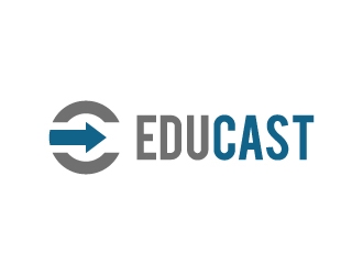 Educast Academy logo design by fillintheblack