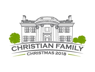 Christian Family Christmas 2018 logo design by uttam