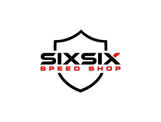 Six Six Speed Shop logo design by labo