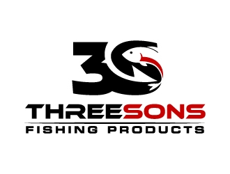 3S - Three Sons Fishing Products logo design by jaize