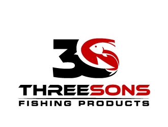 3S - Three Sons Fishing Products logo design by jaize