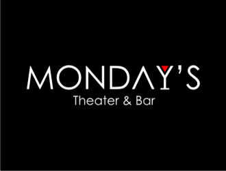 Mondays Theater & Bar logo design by sheilavalencia