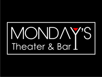 Mondays Theater & Bar logo design by sheilavalencia