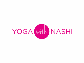 Yoga with Nashi logo design by ammad