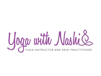 Yoga with Nashi logo design by samueljho