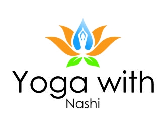 Yoga with Nashi logo design by jetzu
