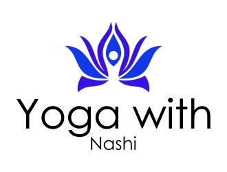 Yoga with Nashi logo design by jetzu