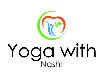 Yoga with Nashi logo design by jetzu