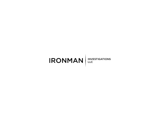Ironman Investigations, LLC logo design by L E V A R