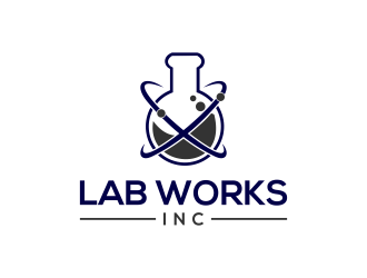 Lab Works Inc. logo design by RIANW