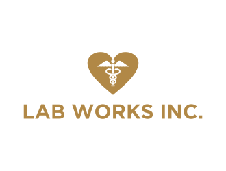 Lab Works Inc. logo design by BlessedArt
