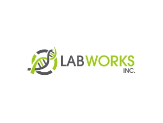 Lab Works Inc. logo design by kgcreative