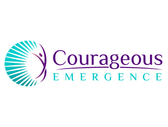 Courageous Emergence logo design by Coolwanz