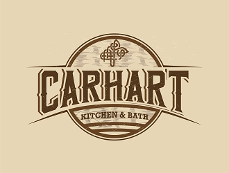 Carhart Kitchen & Bath logo design by Republik